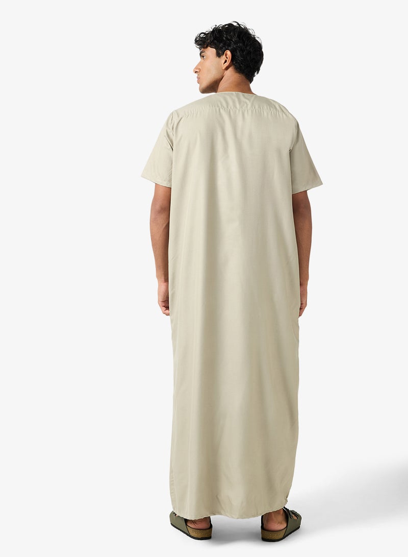 روبرت وود ثوب كلاسيكي بياقة مستديرة - Image 2